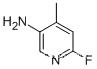 Molecular Structure of 954236-33-0 (6-Fluoro-4-methyl-pyridin-3-ylamine)